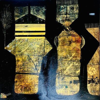 Ma part d\'Afrique - a Paint Artowrk by Virginie Munch
